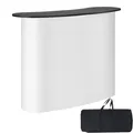 Produktbild: VEVOR Messetheke Promotionstand Messestand 1300x465x950mm Werbetheke Messetresen