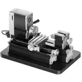 Produktbild: VEVOR Mini-Drehmaschine aus Metall 70x130 mm, Fräsmaschine 20000 U/min, 36 W Hochleistungsmotor, 3-Backenfutter, didaktische Metalldrehmaschine mit