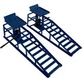 Produktbild: Auffahrrampe 2x Hydraulischem Wagenheber 3t 3000kg Höhenverstellbar Auto Pkw Kfz
