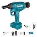 Produktbild: Makita Akku-Blindnietsetzgerät DRV250Z - 18V - 2,4-6,4mm - 20000 N - Hub 30mm