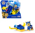 Produktbild: PAW PATROL, Chase Action Pup, Spielfigur mit Mini-Rettungsflugzeug mit ausklappbaren Flügeln, Spielzeug für Kinder ab 3 Jahren