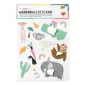 Produktbild: folia Wabenball Sticker Jungle 13 Stk Aufkleber 14x16.5 cm Papier FSC Zertifiziert Selbstklebend Motivgröße 1.2-6.7 cm Ganzjährig für Scrapbooking Grußkarten Geschenkverpackungen Kreativarbeiten