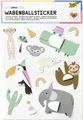 Produktbild: folia Wabenball-Sticker JUNGLE 1 Stickerbogen 140 x 165 mm