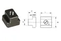 Produktbild: Gussaluminium T-Nutensteine mit M8 Gewinde für 10mm Nuten - 10er Pack
