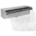Produktbild: vidaXL Pool-Wasserfall Fontäne Rechteckig Edelstahl 30 cm