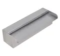 Produktbild: vidaXL Poolwasserfall, Wasserfall Fontäne Rechteckig Edelstahl 30 cm