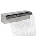 Produktbild: Schwimmbad Wasser Fall Rechteckige 30 cm Edelstahl