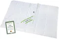 Produktbild: franknatur Lyocell Bettdecke 155x220 - Tencel Sommerdecke mit Baumwollbezug, leichte Sommerbettdecke, atmungsaktiv, waschbar, Oeko-TEX