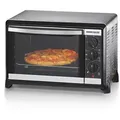 Produktbild: Rommelsbacher Minibackofen, Schwarzchrom, Metall, 44x28.5x33.5 cm, CE, RoHS, Grüner Punkt, herausnehmbares Krümelblech, Timer, Innenbeleuchtung, Küchengeräte, Sonstige Küchengeräte