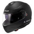 Produktbild: Helm LS2 FF908 Strobe 2 Matt Black Gr. L Motorradhelm Klapphelm schwarz matt