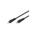 Produktbild: Wentronic Goobay 3,5mm-Klinke-Verbindungskabel HQ, Schwarz, 5 m - Klinke 3,5 mm-Stecker (3-Pin, Stereo) > Klinke 3,5 mm-Stecker (3-Pin, Stereo) (51660)