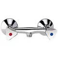 Produktbild: Wand-Brause-Zweigriffmischer Etou - Aufputz - chrom