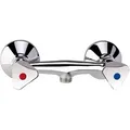 Produktbild: Wand-brause-zweigriffmischer Etou - Aufputz - Chrom