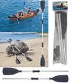 Produktbild: Bestway Alupaddel Set - Schlauchbootpaddel Paddel Ruder Doppelpaddel Boot