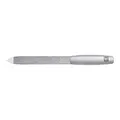 Produktbild: ZWILLING Saphir Nagelfeile (Grob- und feinkörnige Feilenflächen zum Kürzen und Formen, Reinigungsspitze), Premium, Silber, 130 mm