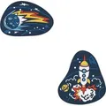 Produktbild: Scout Schulranzen-Zubehör Funny Snaps Move 2er Set Rocket Rider dunkelblau - Dunkelblau