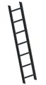 Produktbild: Layher 1051 Dachleiter anthrazitgrau 7 Sprossen Kaminkehrerleiter Schornstein