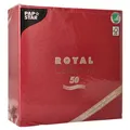 Produktbild: Papstar Servietten Uni bordeaux 40 x 40cm 50 Stück