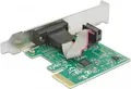 Produktbild: DeLock PCI Express Card to 1 x Serial RS-232 - Serieller Adapter - PCIe 2,0 Low-Profile - RS-232 x 1 (89948)