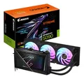 Produktbild: Gigabyte AORUS GeForce RTX 5090 Xtreme WATERFORCE 32G Grafikkarte - 32 GB GDDR7, 512 Bit, PCI-E 5.0, 2655 MHz Kernfrequenz, 3 x DP 2.1a, 1 x HDMI 2.1b, NVIDIA DLSS 4, GV-N5090AORUSX W-32GD