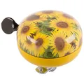 Produktbild: RTV Fahrradklingel Sonnenblume 2-Klang Ding Dong Fahrradglocke, gelb/Grün