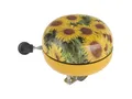 Produktbild: M-Wave Fahrradklingel Glocke Ding Dong Ø 80 mm Sonnenblumenmuster auf Headerkarte