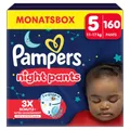 Produktbild: Pampers Baby Dry Night Pants Gr. 5 Windeln, 160 Stück, Monatsbox