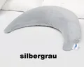 Produktbild: Theraline Plüschmond Stillkissen Stillmond Farbe silbergrau Babylagerungskissen