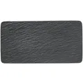 Produktbild: Villeroy & Boch Manufacture Rock Servierplatte rechteckig schwarz 35 cm