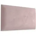 Produktbild: Muralo Polsterpaneel WANDKISSEN Wandpolster Bettkopfteil Wandpaneel Hellrosa 60 cm x 30 cm - Rosa