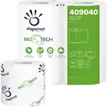 Produktbild: Papernet Toilettenpapier Bio Tech Technologie Kleinrolle, 2-lagig, weiß, 250 Blatt 1 Pack = 96 Rollen