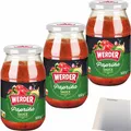 Produktbild: Werder Paprika Sauce ungarische Art 3er Pack 3x500g Glas usy Block