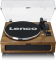 Produktbild: LENCO LS-410 Walnuss Plattenspieler (Bluetooth, Start-Stop-Betrieb) #1906960