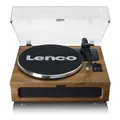 Produktbild: Plattenspieler Lenco Turntable Walnut LS-410WA Holz