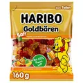 Produktbild: Haribo Saft Goldbären extra weiche Fruchtgummi mit Fruchtsaft 20x160 g Beutel