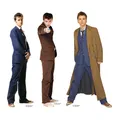 Produktbild: The 10th Doctor Who David Tennant Regal Top Set Mit Drei Mini Standees 31cm Hoch