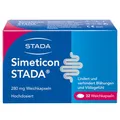 Produktbild: SIMETICON STADA 280mg - Medizinprodukt zur Linderung gasbedingter Beschwerden wie Bauchkrämpfe, Blähungen und Völlegefühl - 1 x 32 Weichkapseln