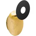 Produktbild: Fischer & Honsel Led-Wandleuchte Hennes, Schwarz, Gold, Metall, F, 14x18 cm, Lampen & Leuchten, Innenbeleuchtung, Leuchten nach Räumen, Wohnzimmerlampen