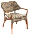 Produktbild: Kobolo Rattanstuhl Esszimmerstuhl TARA aus Rattan geflochten natur mit Armlehnen Korbstühle Stuhl Stühle Korbstühle Wohnzimmerstuhl Küchenstühle Deko
