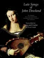 Produktbild: Lute Songs of John Dowland for Voice and Guitar. Gesang mit Gitarre.: The Original First and Second Books Including Dowland's Original Lute Tablature (Dover Song Collections)