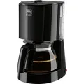 Produktbild: Melitta Kaffeemaschine 1017-02, Enjoy Basis, mit Glaskanne, 1,25 Liter, 1000 Watt, schwarz, bis zu 10 Tassen