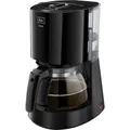 Produktbild: Melitta Enjoy – Filterkaffeemaschine mit Glaskanne, für bis zu 10 Tassen, in Schwarz