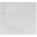 Produktbild: Schulte Duschwanne DWM-Tec, Rechteck, Mineralwerkstoff, Oberfläche aus Steinstruktur, 90x100 cm, Weiß, extraflach, ohne Ablauf und Stellfüße weiß Rechteck | 90 cm x 100 cm