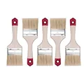 Produktbild: HARDY WORKING TOOLS Flachpinsel-Set 5-teilig, 5 Stück – 75 mm Breite, Malerpinsel Set mit Holzgriff, Lackpinsel Serie *40*, 5PCS, Pinselset A0202-400530
