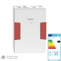 Produktbild: Helios Lüftungsgerät KWL 170 W mit WRG Kunststoff Wärmetauscher Wohnraumlüftung