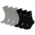 Produktbild: Puma Sport und Freizeitsocken 6er-Pack SCHWARZ / GRAU 112121001666 Grösse: 35-38