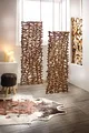Produktbild: Deko-Objekt Rustikal aus Rattan & Holz, Raumteiler, Paravent, Skulptur