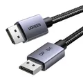 Produktbild: UGREEN 8K Displayport Kabel 1.4 8K 60Hz 4K 240Hz, VESA-Zertifiziert, Aluminium DP kabel 32.4Gbps Kompatibel mit HDR, FreeSync, G-Sync, DSC 1.2, HDCP 2.2 für PC, HDTV, Monitor, Grafikkarte(2M)