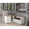 Produktbild: TemaHome »Angle« TV-Schrank 90 Weiß mit Eiche