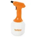 Produktbild: Drucksprüher, elektrisch, akkubetrieben, einstellbare Düse, LED-Anzeige, 1 Liter, Weiß/Orange/Schwarz